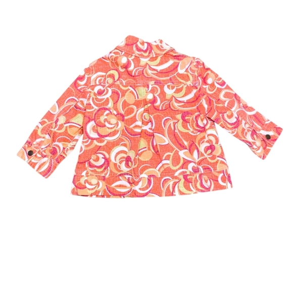 FINAL DAYS $5 All Ruby Rd. Light Weight Cropped Jacket Size 8 - Picture 3 of 6